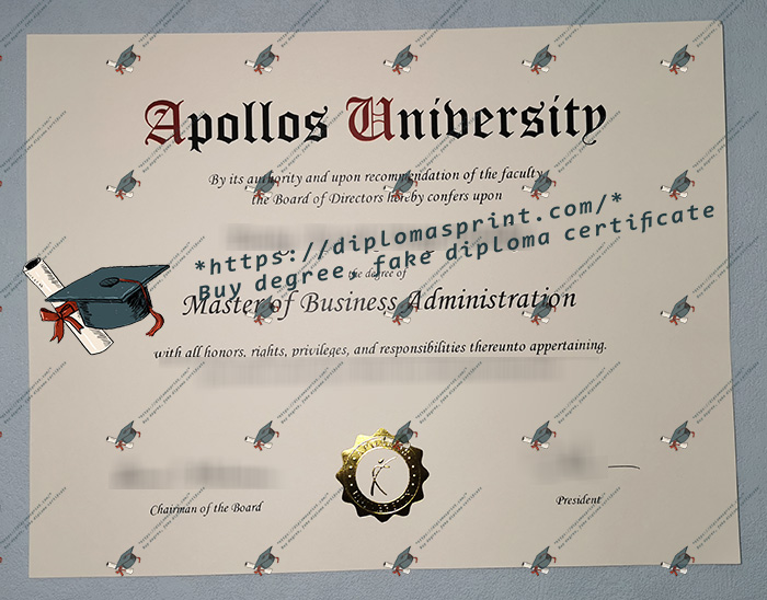 Apollos University Diploma