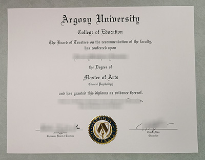 Argosy University Diploma