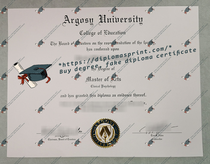 Argosy University Diploma