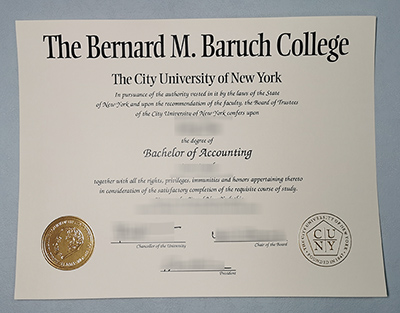 Baruch College Diploma