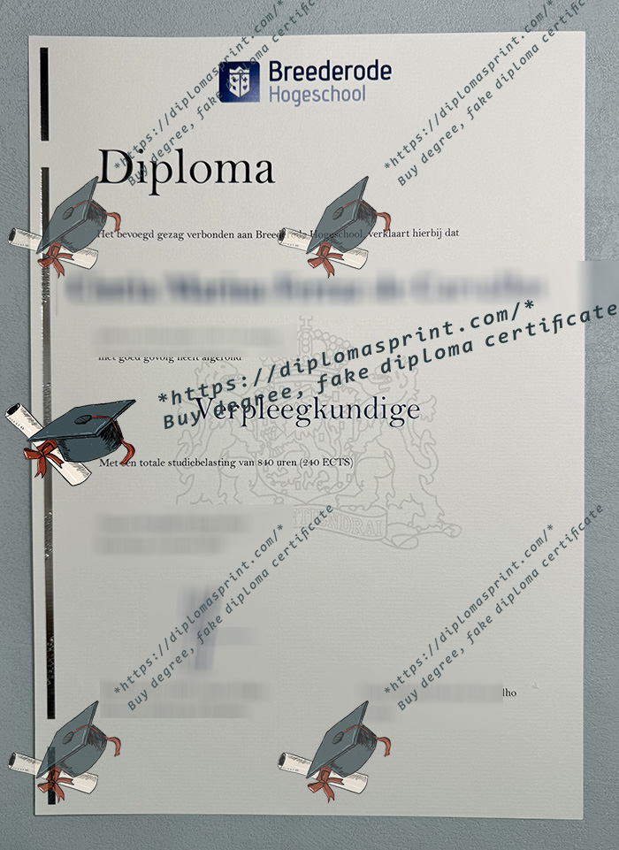 Breederode Hogeschool Diploma