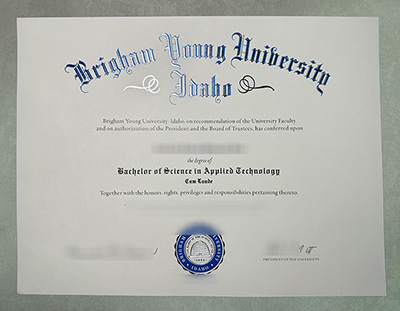 BYU–Idaho Diploma