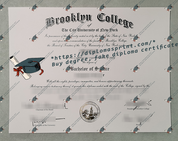 Brooklyn College Diploma