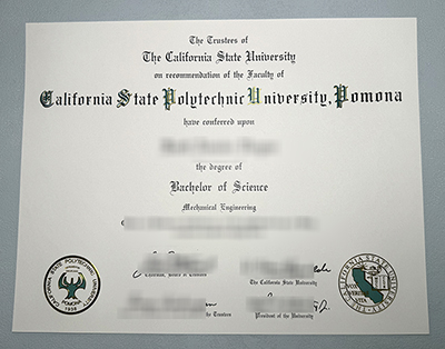 Cal Poly Pomona Diploma