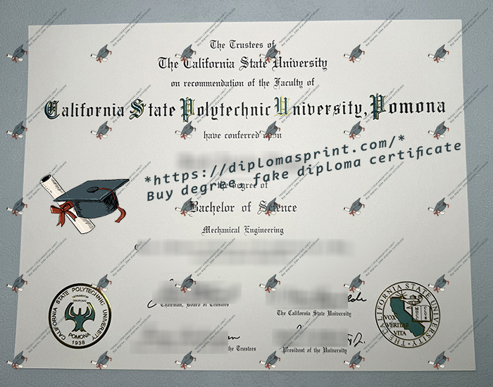 Cal Poly Pomona Diploma