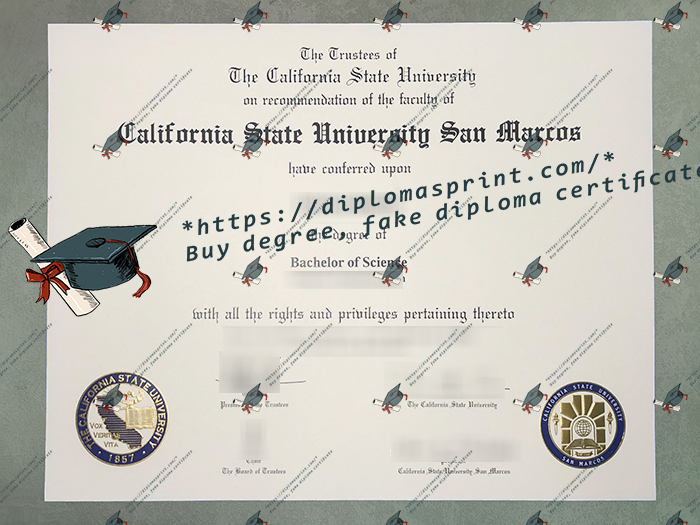 CSUSM Diploma