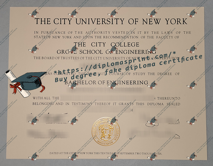 CCNY Diploma