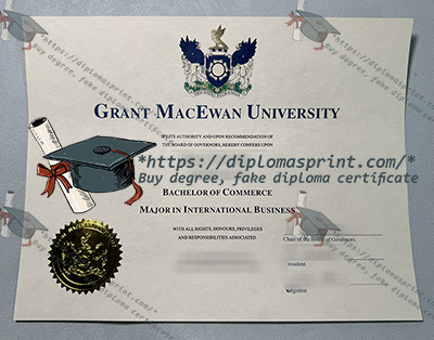 Grant MacEwan University Diploma