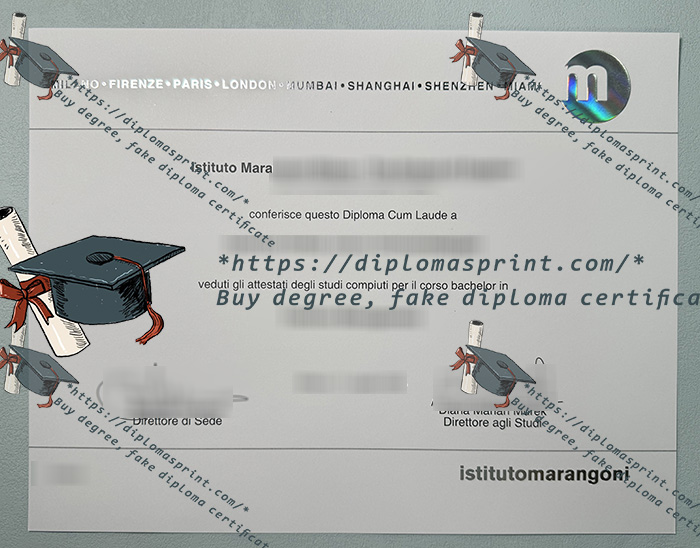 Istituto Marangoni Diploma