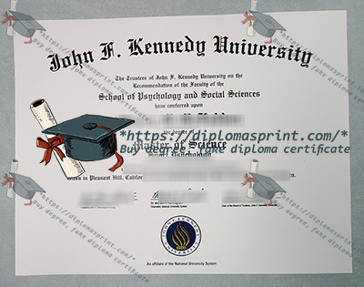 John F. Kennedy University Diploma