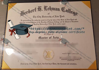 Lehman College Diploma