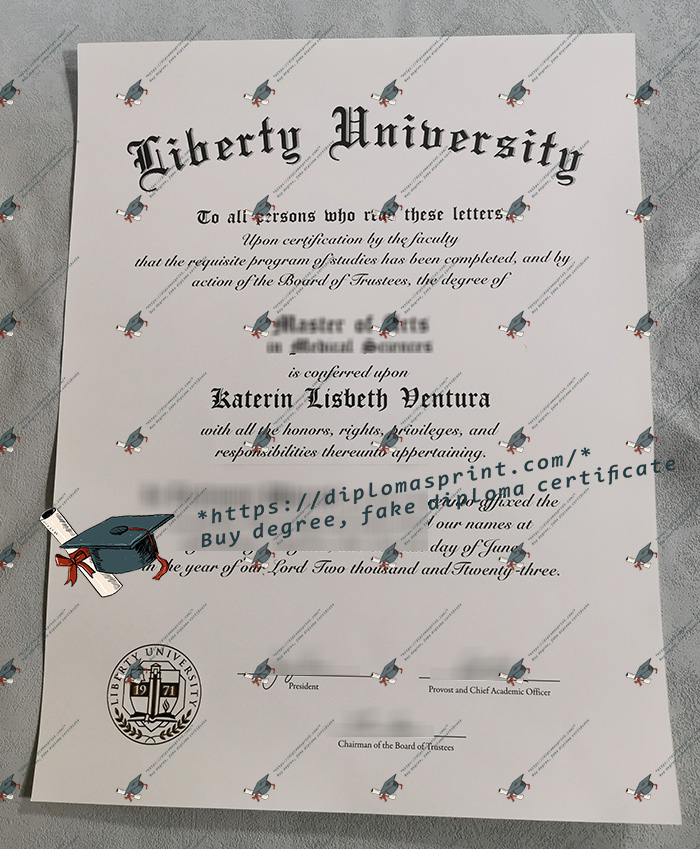 Liberty University Diploma