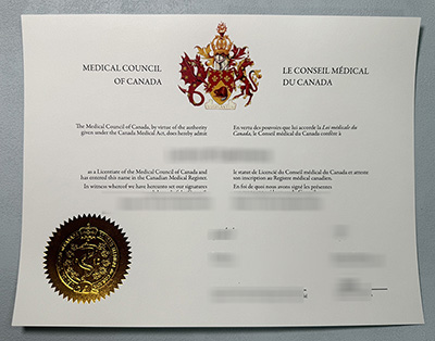 Conseil médical du Canada Certificate