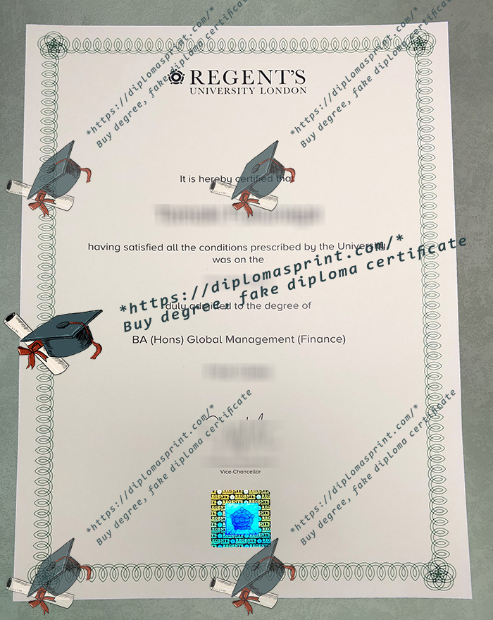 Regent's University London Degree