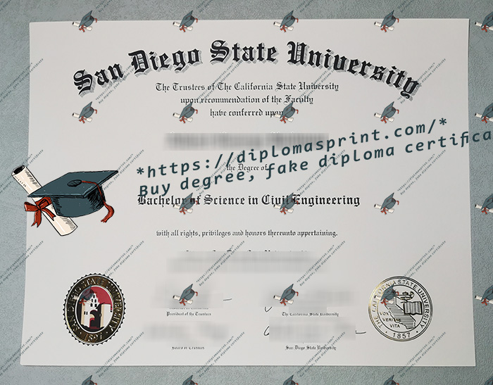 SDSU Diploma