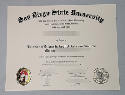 SDSU Diploma