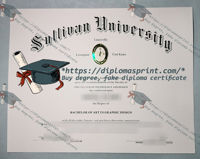 Diplom der Sullivan Universität
