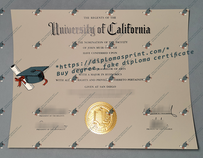 UCSD Diploma