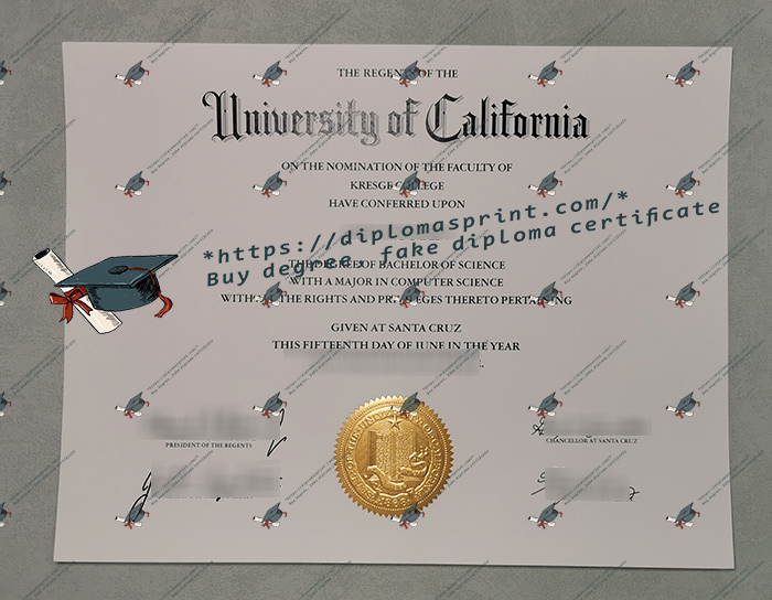 UC Santa Cruz Diploma