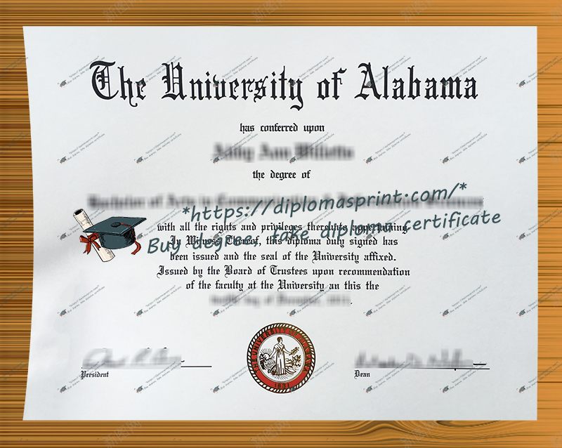 University of Alabama degree