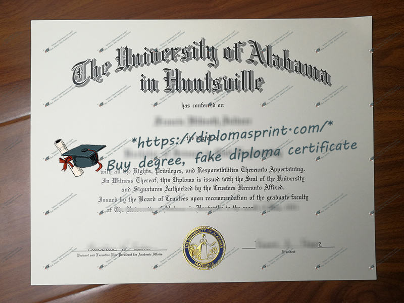 University of Alabama in Huntsville degree