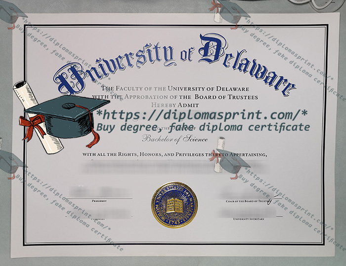 University of Delaware Diploma