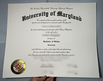 University of Maryland College Park Diploma