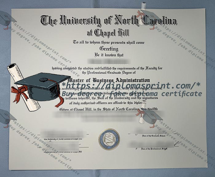 UNC-Chapel Hill Diploma