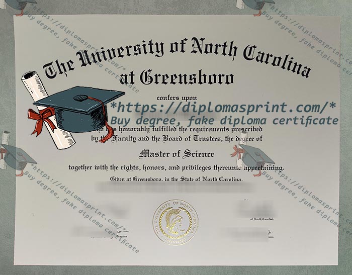 UNC Greensboro Diploma