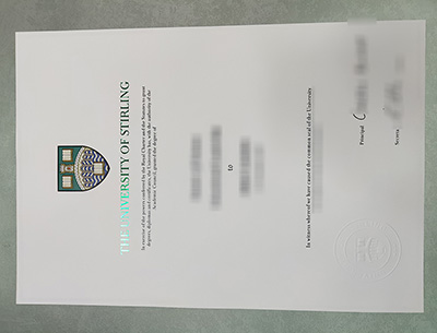 University of Stirling Degree