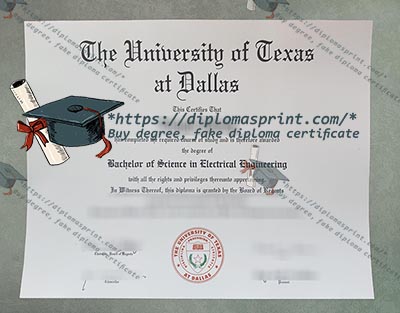 UT Dallas Diploma