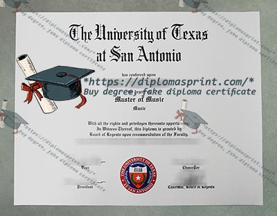 UTSA Diploma