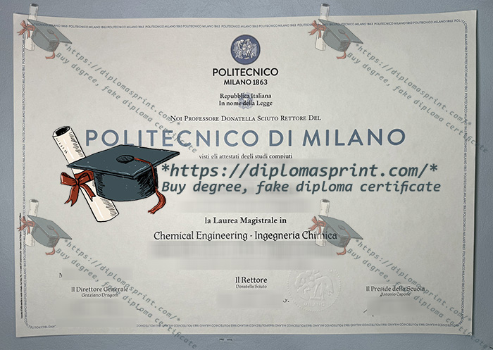 Politecnico di Milano Diploma