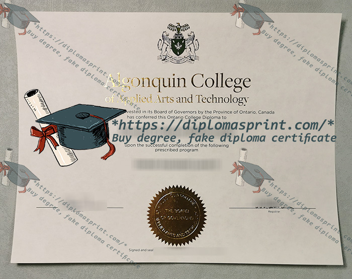 Algonquin College Diploma