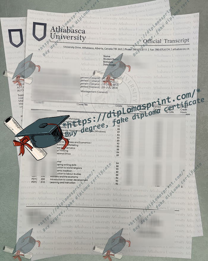 Athabasca University Transcript