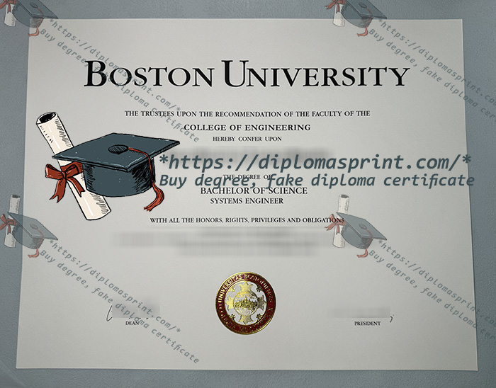 Boston University Diploma