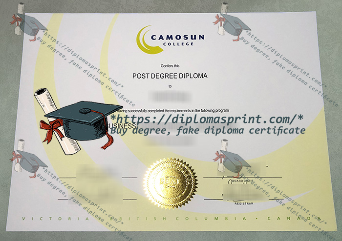 Camosun College Diploma