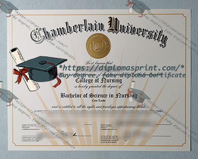 Chamberlain University Diploma