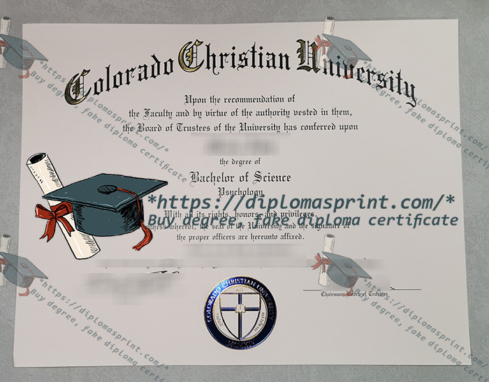 Colorado Christian University Diploma