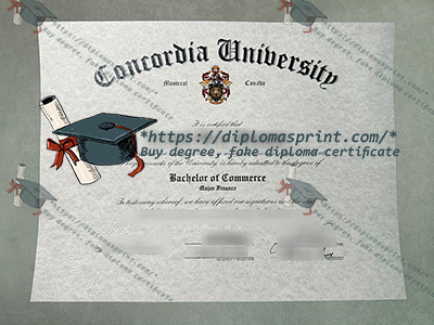 Concordia University Diploma