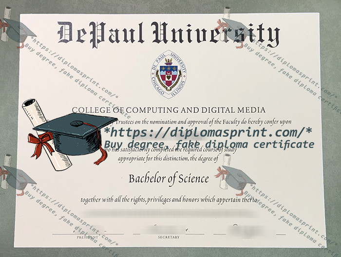 DePaul University Diploma