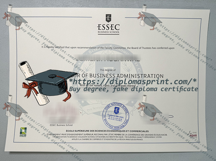 ESSEC Business School Certificate