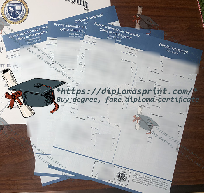 Florida International University Transcript, FIU Transcript