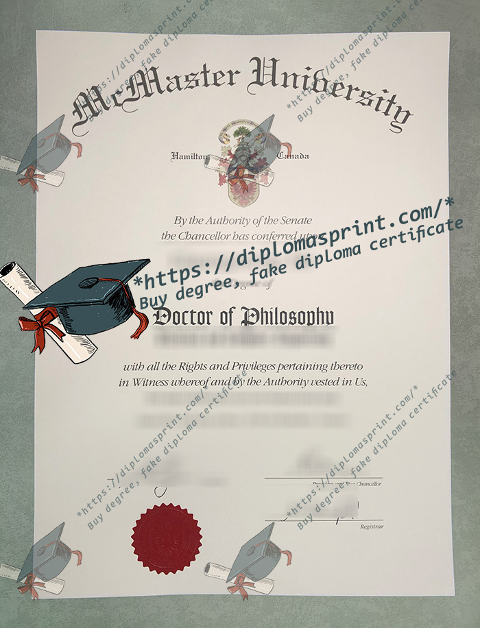 McMaster University Diploma, McMaster Diploma