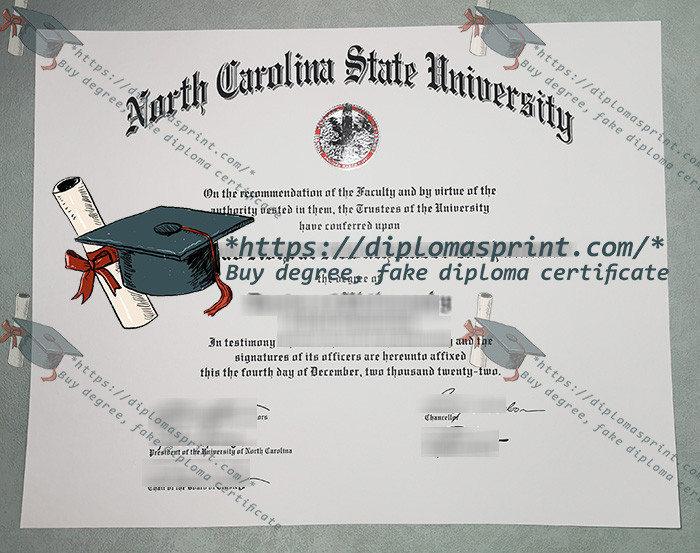 North Carolina State University Diploma, NCSU Diploma