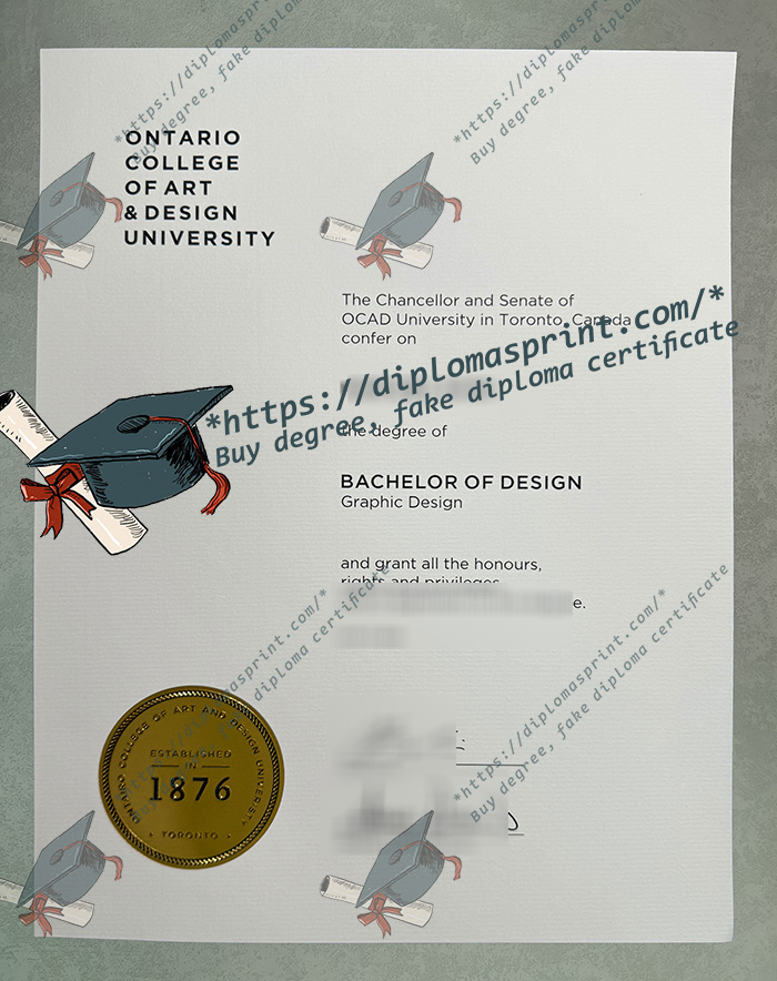 OCAD University Diploma