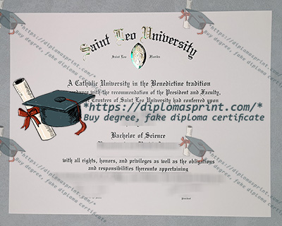 Saint Leo University Diploma