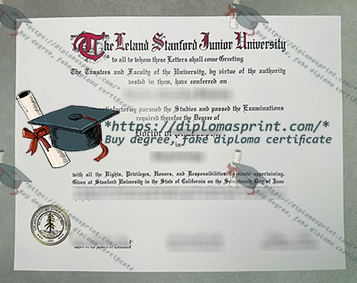 Stanford University Diploma