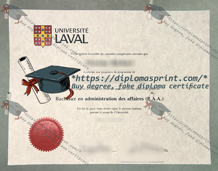 Université Laval Diploma