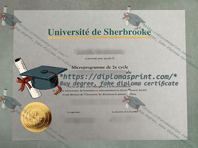 Université de Sherbrooke Diploma